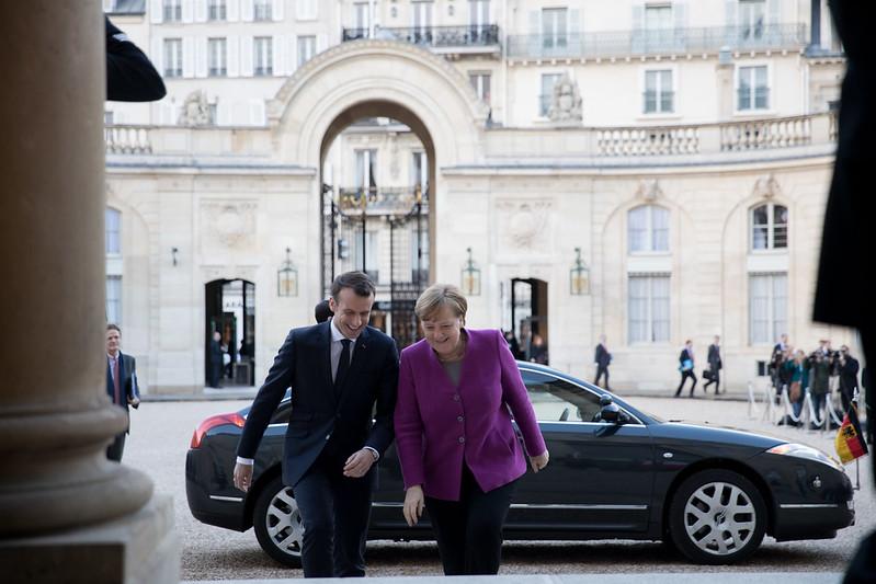 Merkel and Macron