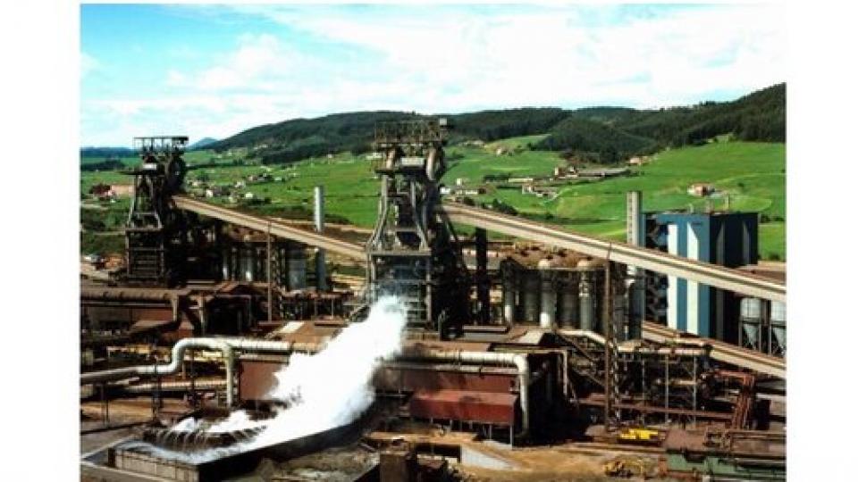 ArcelorMittal’s Gijón steel plant in north west Spain