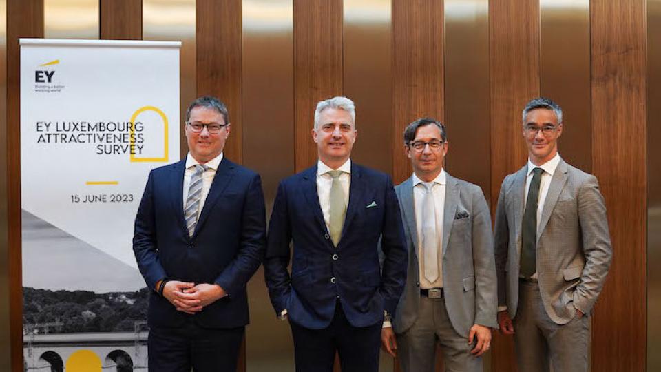 EY partners on Thursday presented the Luxembourg Attractiveness Survey 2023.