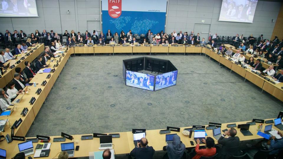 FATF Financial Action Task Force. Photo by Hervé Cortinat, OECD.