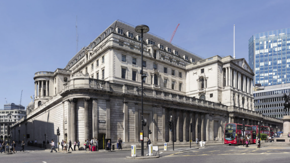 The Bank of England. Photo: David Iliff, CC by-SA 3.0
