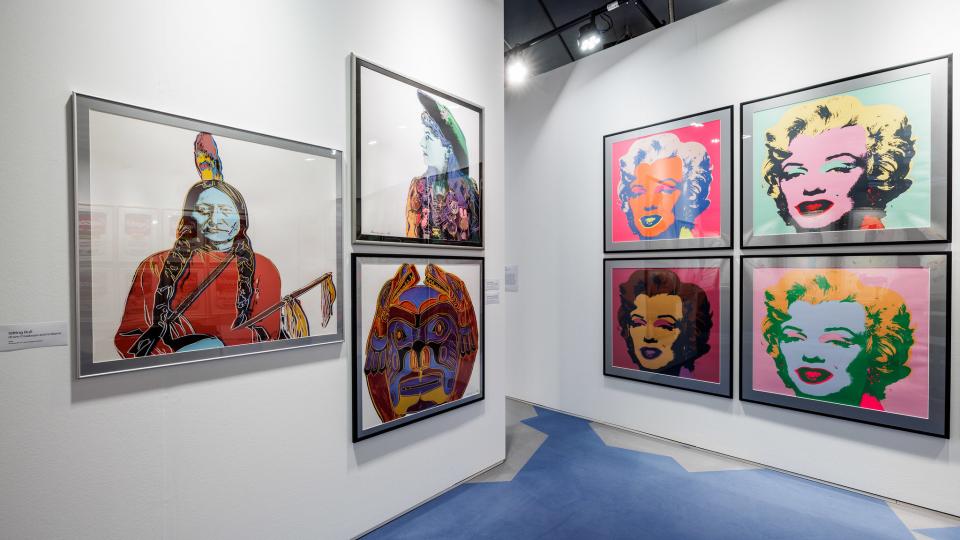 The ECB in Frankfurt opened an Andy Warhol exhibition this month. Photo: ECB.