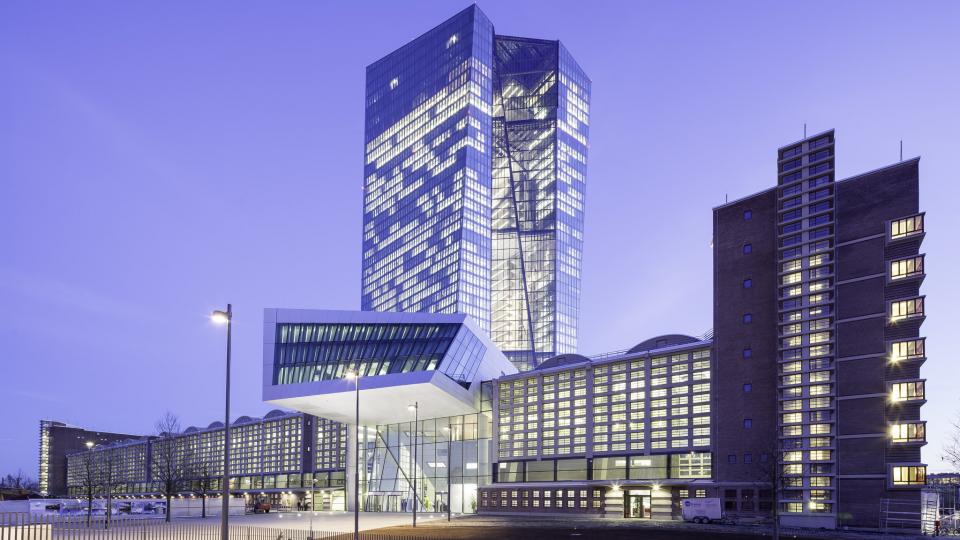 ECB headquarters in Frankfurt. Photo: ECB.