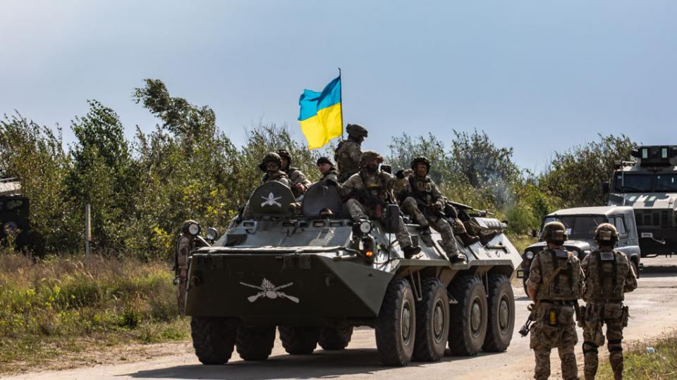 Ukraine armed forces in 2018. Photo via Flickr