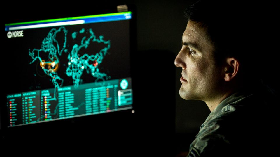 Cyber warfare. Photo by US Air Force, CC via Flickr