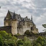 Vianden castle in Luxembourg. Photo via Unsplash.